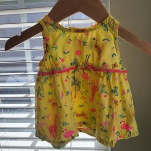 Yello Safari Dress